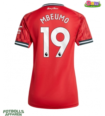 Manchester United Bryan Mbeumo #19 Hemmatröja Kvinnor 2025-26 Kortärmad